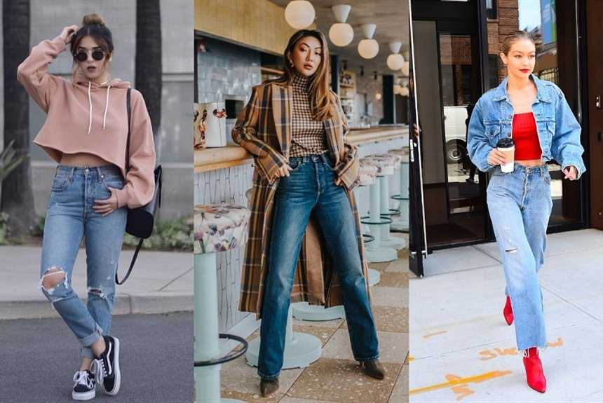 Женские джинсы с завышенной талией: виды, как и с чем носить