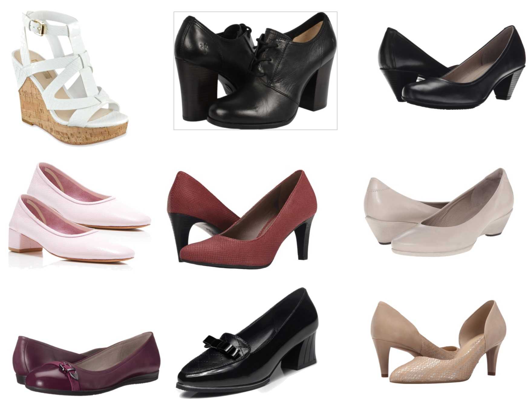 Стили женской обуви