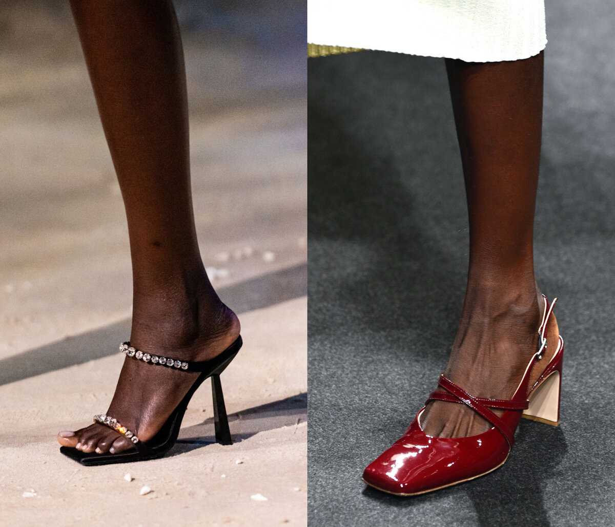 Модная обувь в году для женщин
