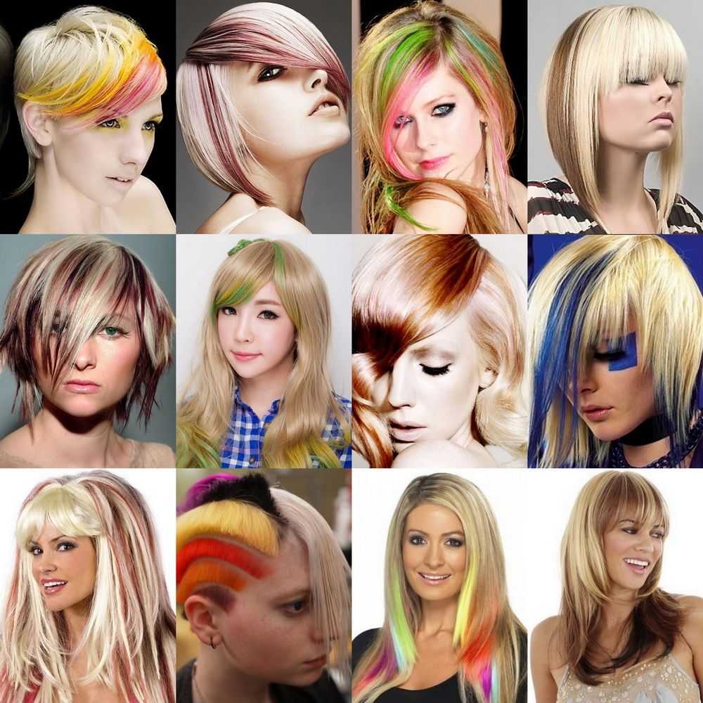 Фото разных цветов волос с названиями