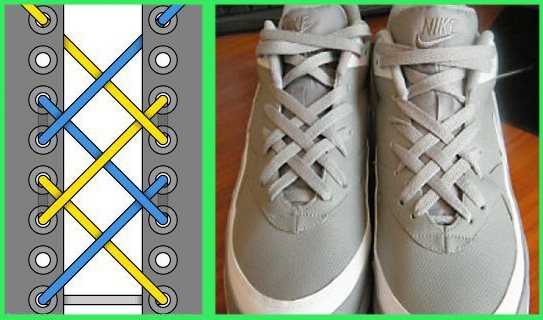 Шнуровка кроссовок с 5 дырками - оригинальные варианты, схемы и рекомендации