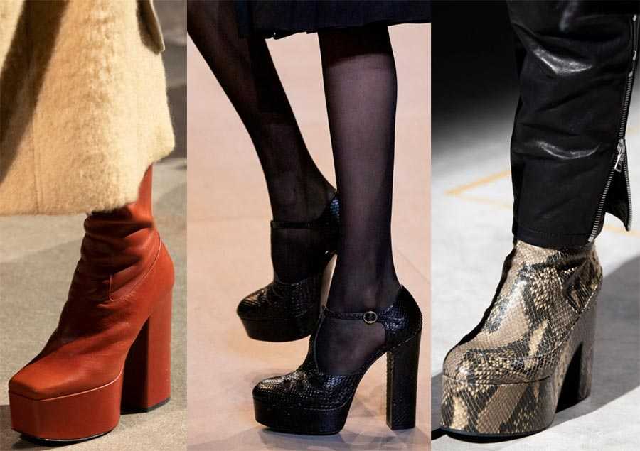 Ботинки женские - осень 2021: модные тенденции, без каблука, с каблуком (фото)