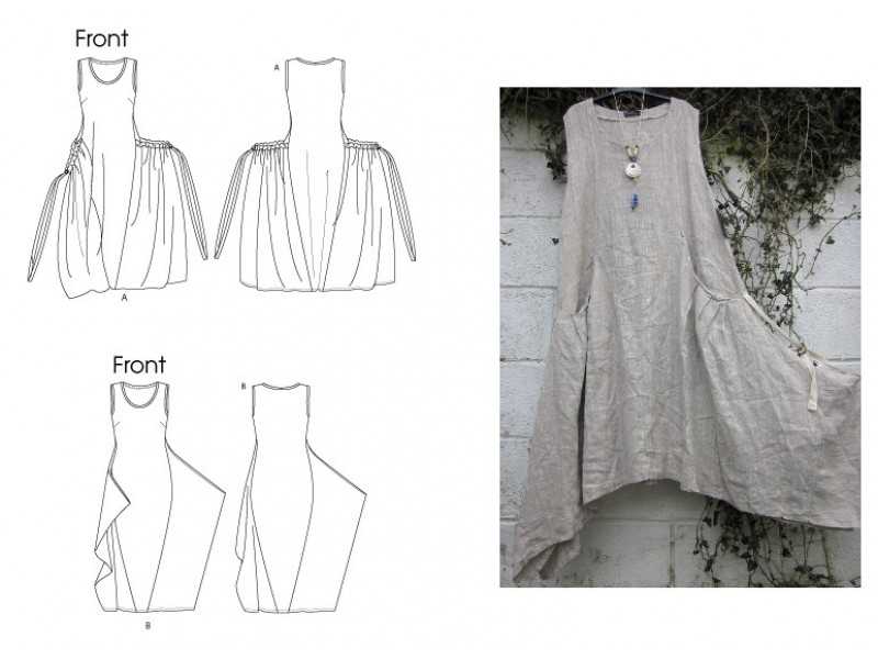 Выкройка платья в стиле бохо: своими руками, схемы для начинающих