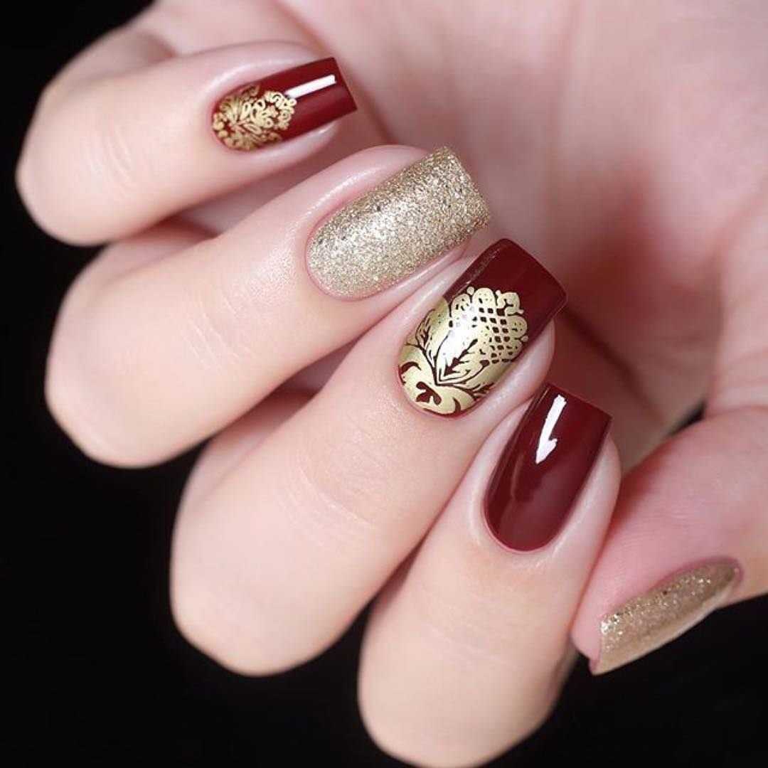Маникюр коричневый с золотым: дизайн, красивые ногти, фото
маникюр коричневый с золотым — modnayadama