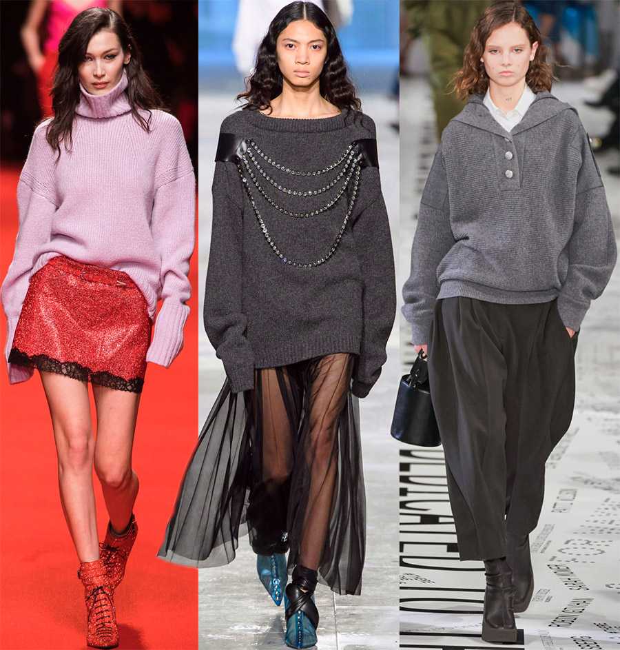 Тенденции вязаной моды сезона осень-зима 2019-2020  года