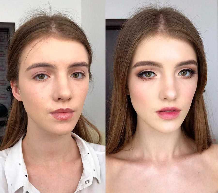 Увеличить глаза с помощью макияжа с фото