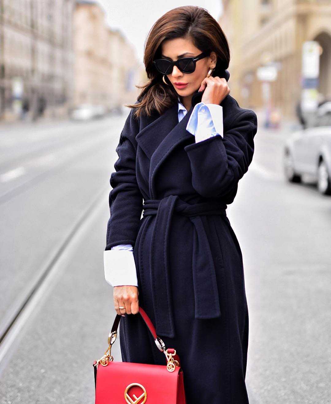 Черное пальто: с чем носить базовую вещь женского гардероба? про одежду - популярный интернет-журнал
