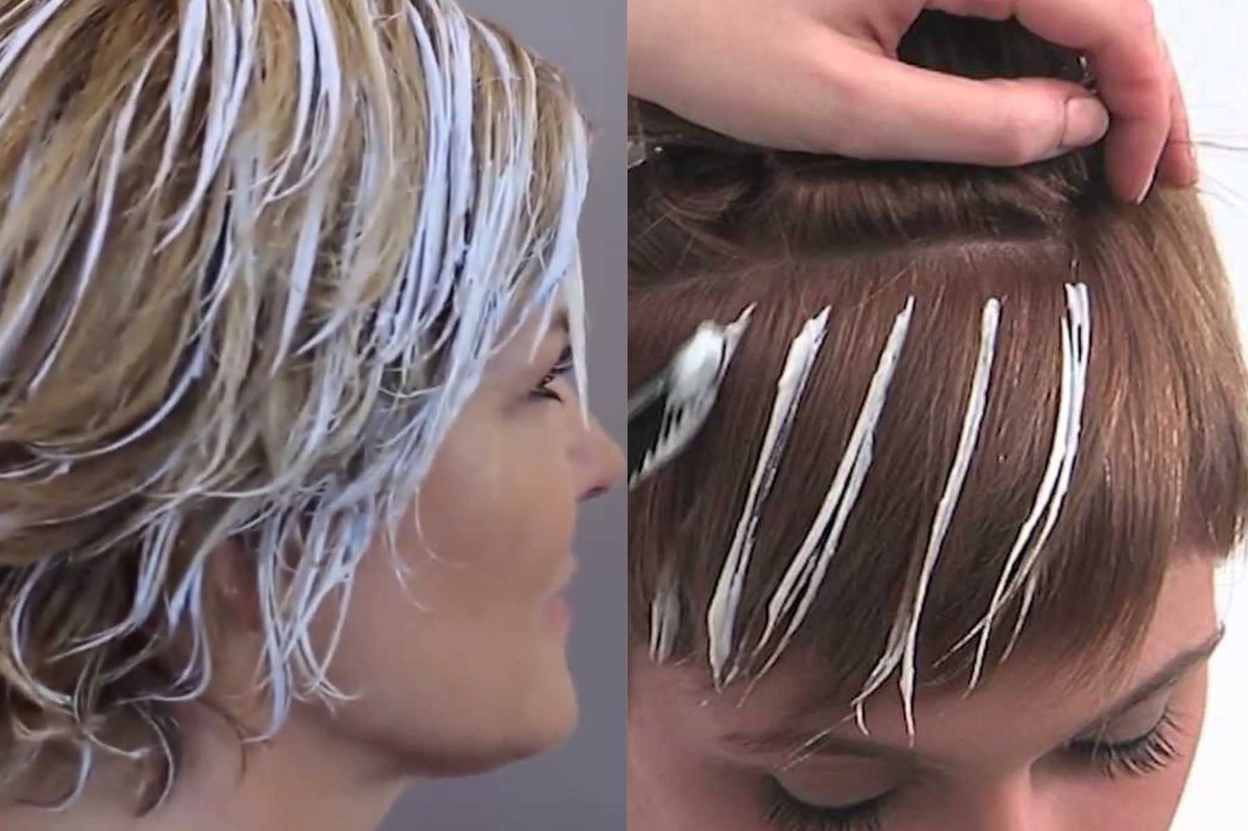 Как в домашних условиях сделать мелирование волос через шапочку на темные волосы