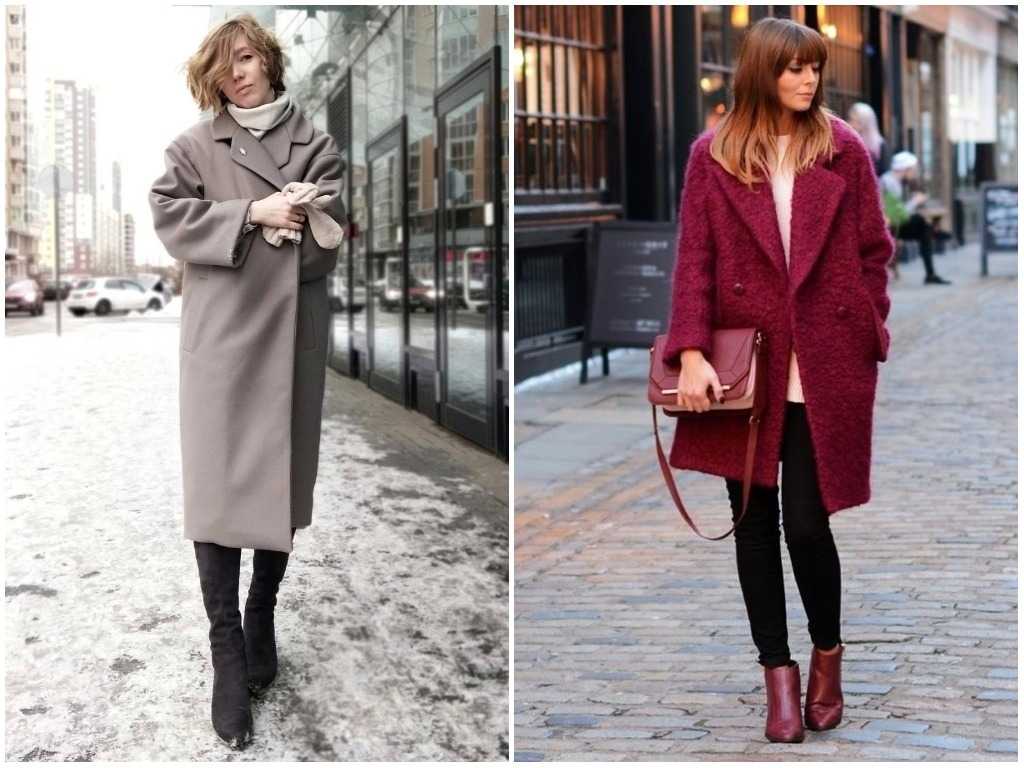 Какую обувь носить с пальто ниже колена женские фото