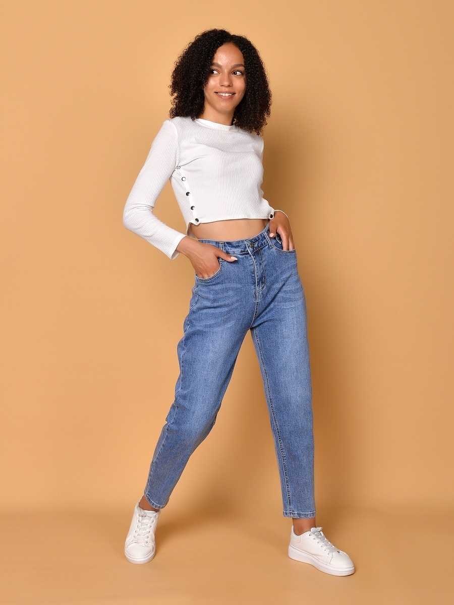 Что такое джинсы мом