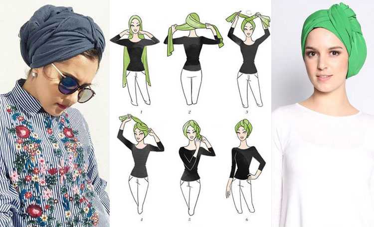 Как красиво завязать платок на голове летом: 10 разных способов с пошаговой фото-инструкцией - город женщин - 10 июля - 43307722390 - медиаплатформа миртесен