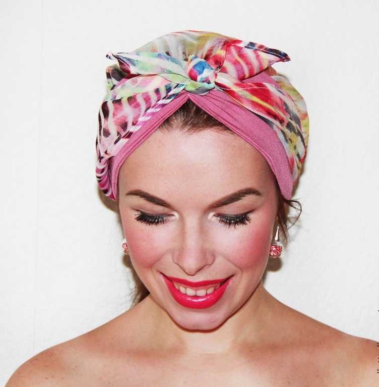 Как красиво завязывать платок на голову - способы и пошаговое фото