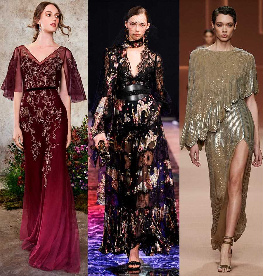 Вечерние платья 2018-2019 — обзор модных трендов