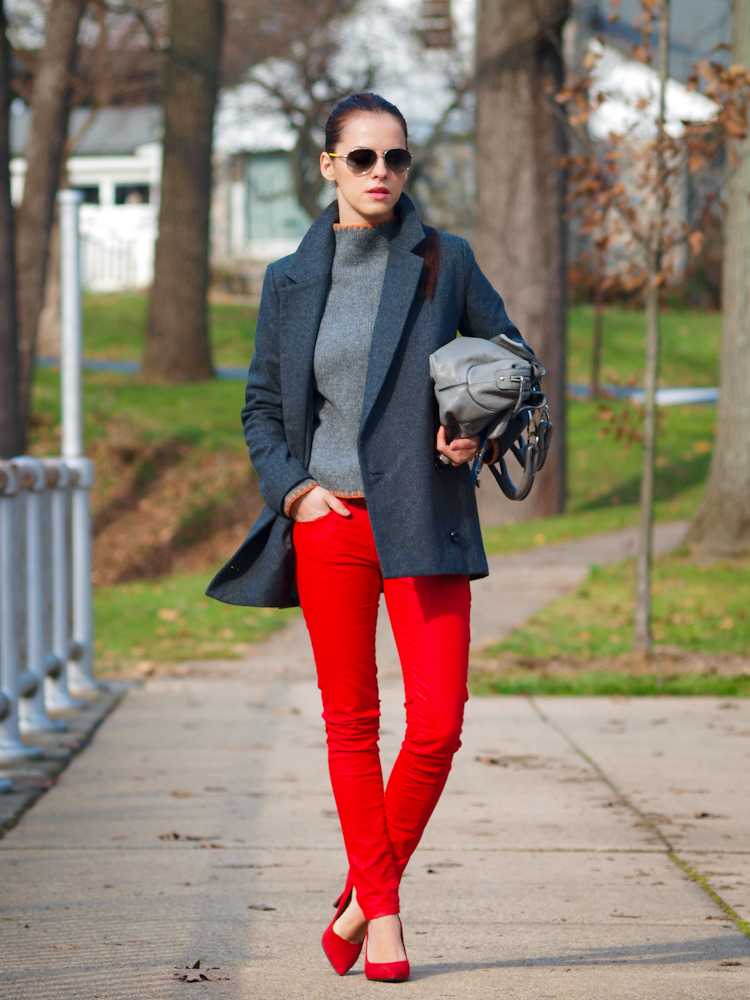 С чем носить красный пиджак - самые модные образы (30+ фото) – каблучок.ру