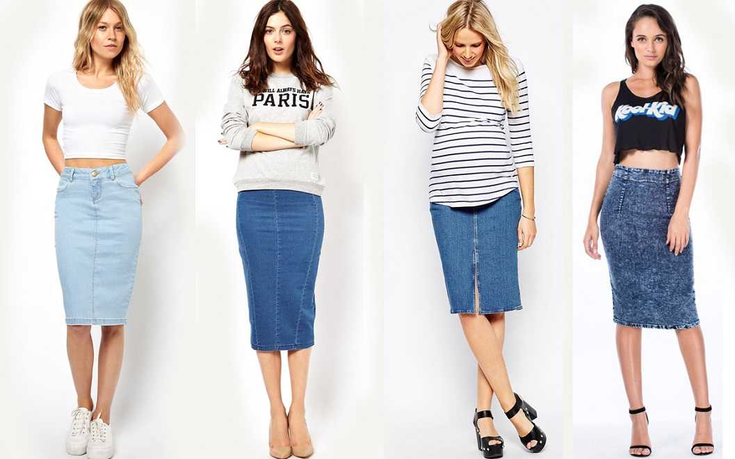 Модные джинсовые юбки 2021-2022: актуальные фасоны, тренды, фото