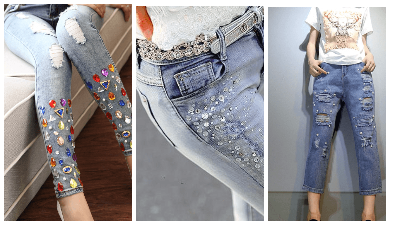 Актуальные джинсы — топ  8  моделей