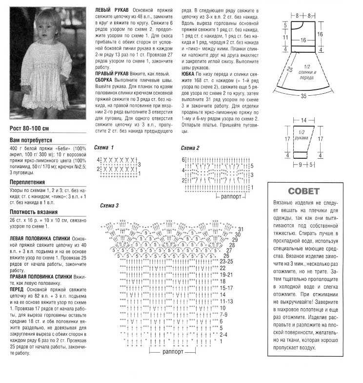 Вязаное детское платье спицами: фото моделей, схемы с описанием, интересные идеи