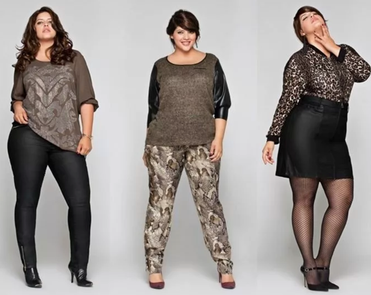 Блузки для полных женщин (фото): модели и фасоны, которые их стройнят