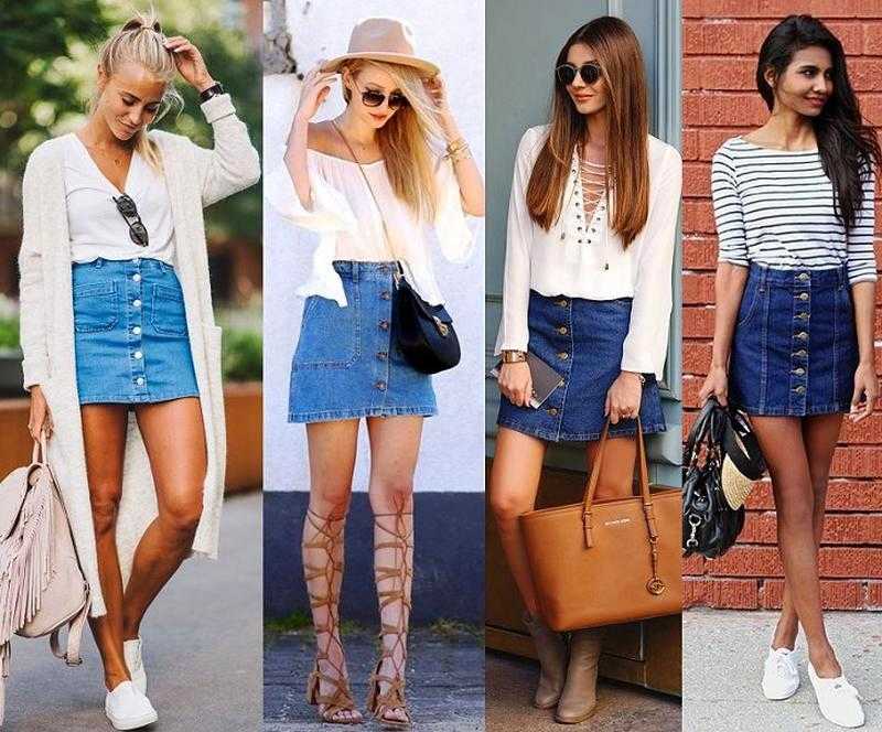 Лучшие джинсовые юбки | модные новинки сезона