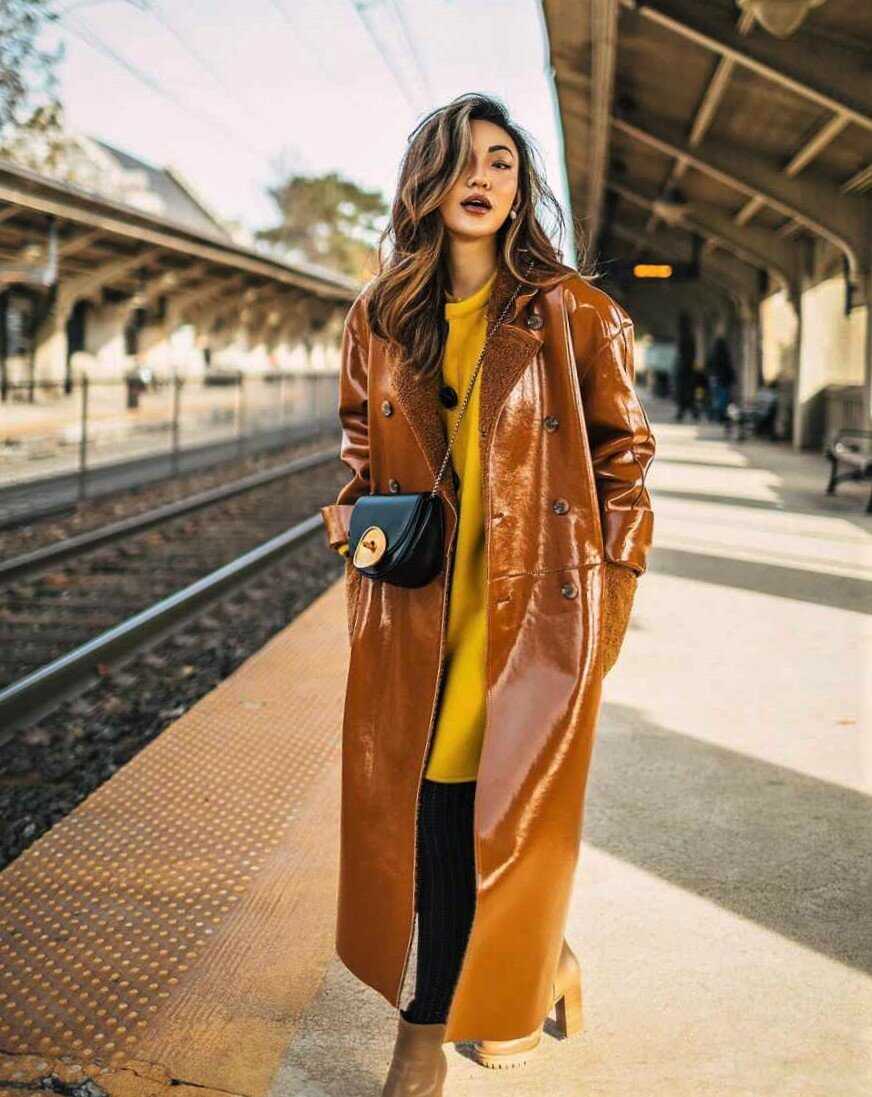 Мода осень пальто