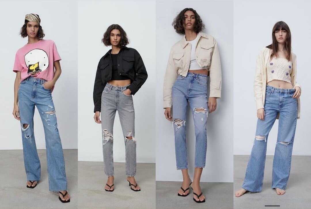 Какие модные джинсы женские