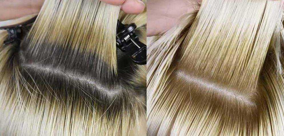 Как покрасить волосы 6 уровня в уровень