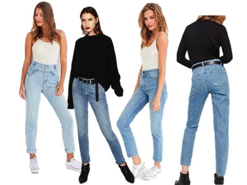 С чем носить джинсы бойфренды: 58 образов с фото