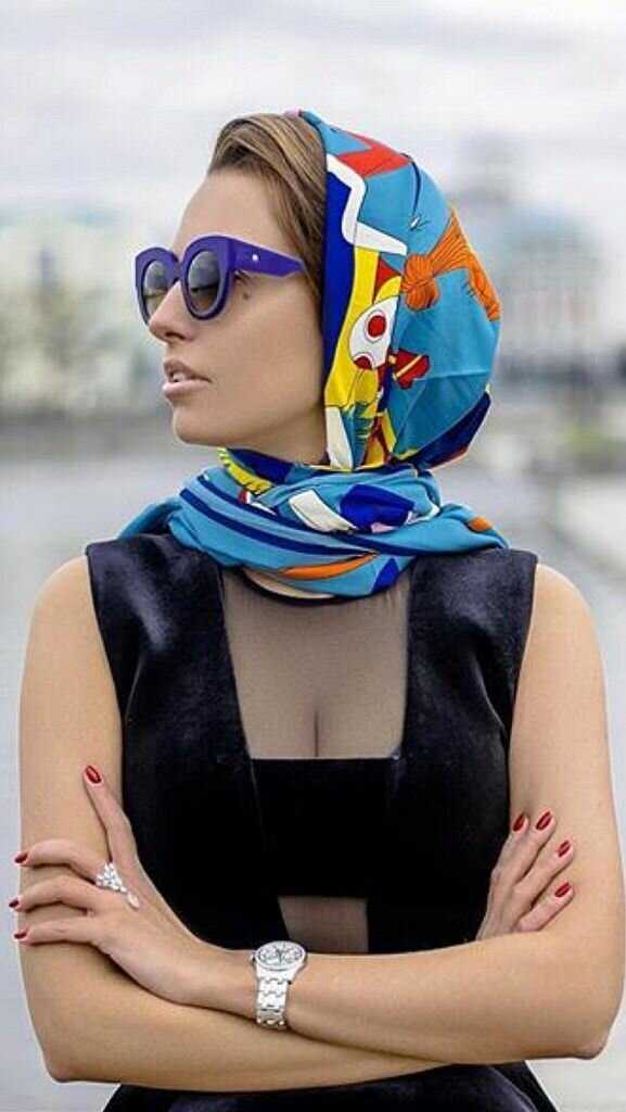 Косынка на голову: как носить модный аксессуар 2021 года - секреты вашего стиля - 13 января - 43282759075 - медиаплатформа миртесен